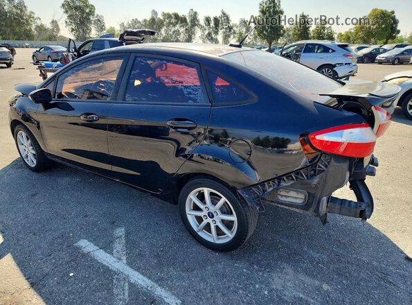 3FADP4BJ6GM121056 2016 FORD FIESTA Черный Задняя левая четверть