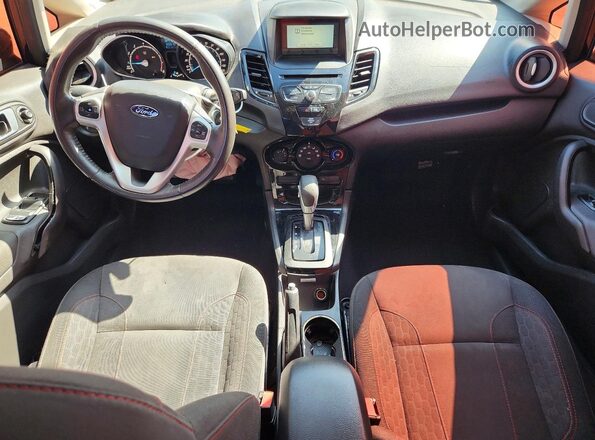 3FADP4BJ6GM121056 2016 FORD FIESTA Черный Вид панели приборов