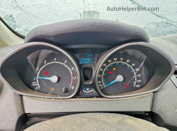 3FADP4BJ6GM203501 2016 FORD FIESTA Gray Սարքավորումների վահանակի տեսք