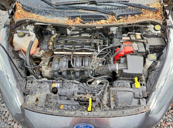 3FADP4BJ6GM203501 2016 FORD FIESTA Gray Սալոնի հետևի տեսք