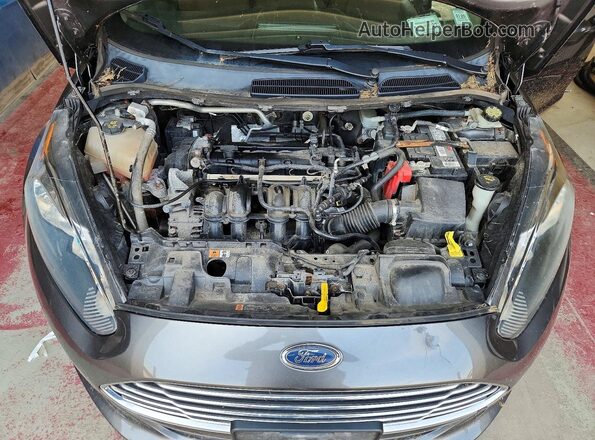 3FADP4BJ6HM138408 2017 FORD FIESTA Gray Widok wnętrza z tyłu