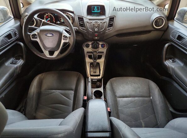 3FADP4BJ6HM138408 2017 FORD FIESTA Gray Widok deski rozdzielczej