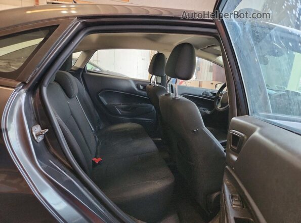 3FADP4BJ6HM138408 2017 FORD FIESTA Gray Widok tylnych siedzeń