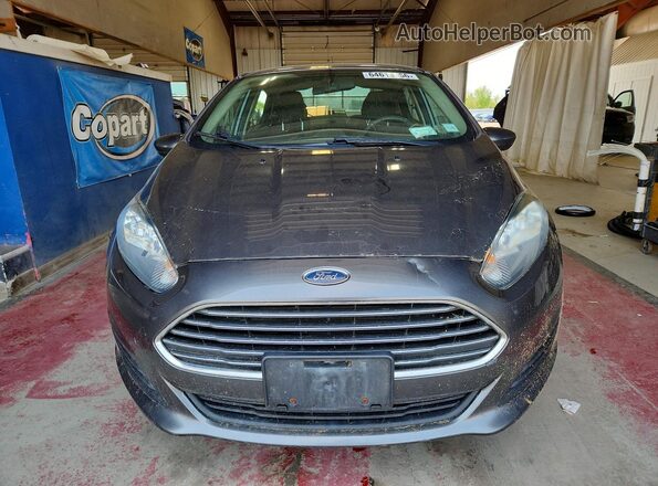 3FADP4BJ6HM138408 2017 FORD FIESTA Gray Widok z przodu