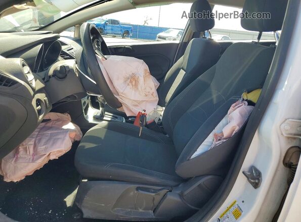 3FADP4BJ6KM101642 2019 FORD FIESTA White Вид салону спереду
