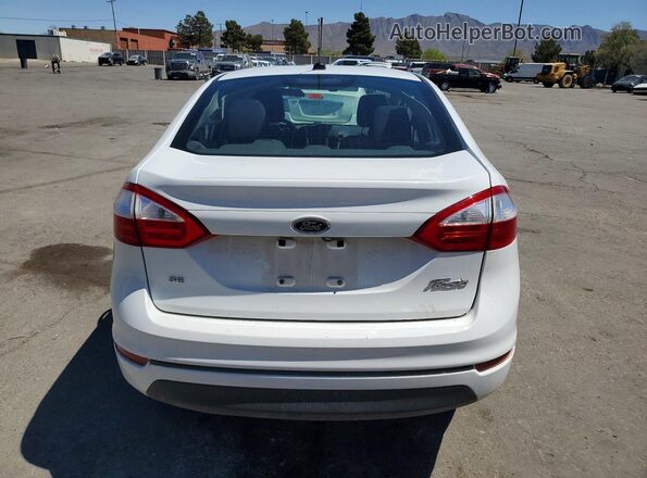 3FADP4BJ6KM101642 2019 FORD FIESTA White Вид ззаду