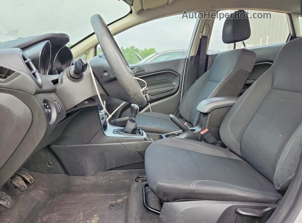 3FADP4BJ6KM117842 2019 FORD FIESTA White Vista interior delantera