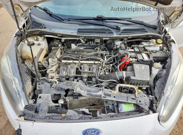 3FADP4BJ6KM117842 2019 FORD FIESTA White Vista interior trasera
