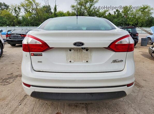 3FADP4BJ6KM117842 2019 FORD FIESTA White Vista trasera