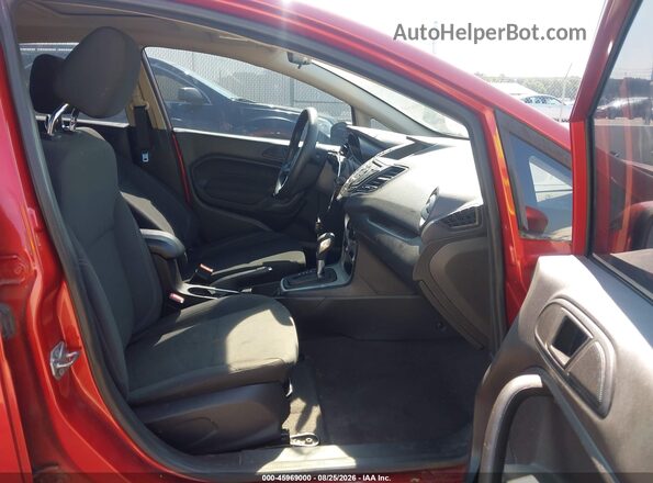 3FADP4BJ6KM128520 2019 FORD FIESTA Красный Вид салона спереди
