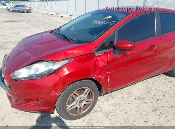 3FADP4BJ6KM128520 2019 FORD FIESTA Красный Вид щитка приборов