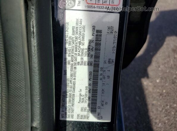 3FADP4BJ7GM137489 2016 FORD FIESTA Black ძრავის განყოფილების ხედი