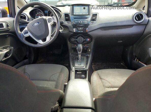 3FADP4BJ7GM137489 2016 FORD FIESTA Black წინა პანელის ხედი