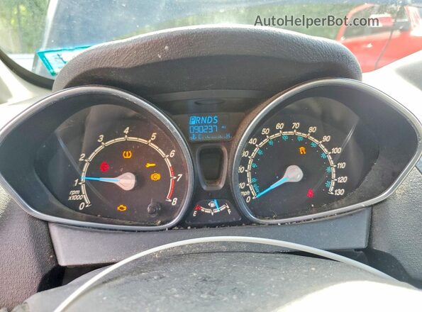 3FADP4BJ7GM137489 2016 FORD FIESTA Black ხელსაწყოთა პანელის ხედი