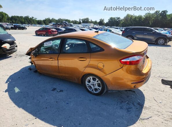 3FADP4BJ7GM173554 2016 FORD FIESTA Orange Rear left