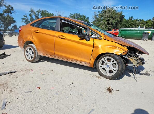 3FADP4BJ7GM173554 2016 FORD FIESTA Orange Front right
