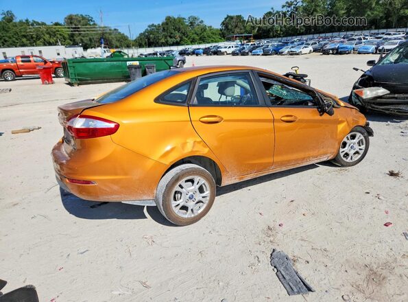 3FADP4BJ7GM173554 2016 FORD FIESTA Orange Rear right