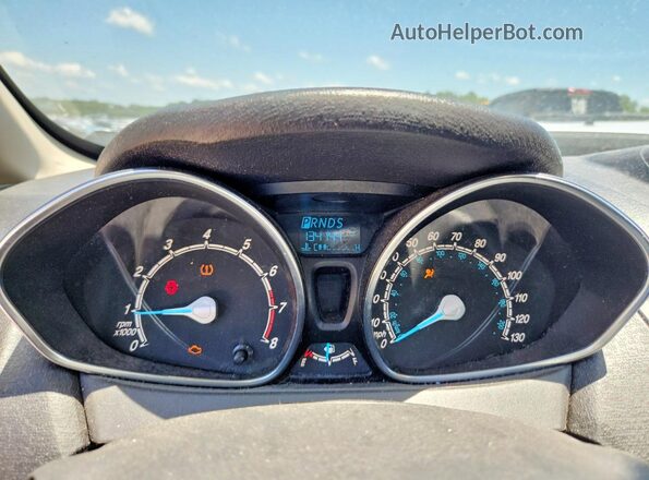 3FADP4BJ7GM184571 2016 FORD FIESTA Silver Vista del cuadro de instrumentos