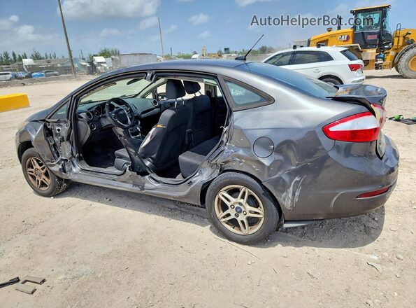 3FADP4BJ7JM115533 2018 FORD FIESTA Серый Задняя левая четверть