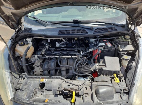 3FADP4BJ7JM115533 2018 FORD FIESTA Серый Вид задней части салона