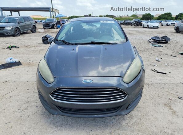 3FADP4BJ7JM115533 2018 FORD FIESTA Серый Вид спереди