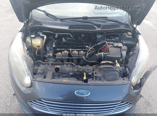 3FADP4BJ7JM129769 2018 FORD FIESTA Black Вид ззаду