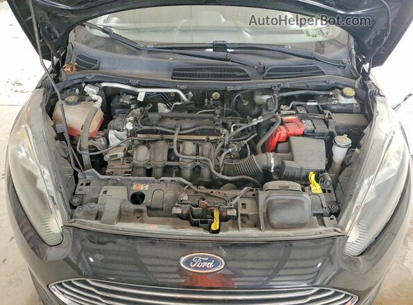 3FADP4BJ7JM134311 2018 FORD FIESTA Black Սալոնի հետևի տեսք