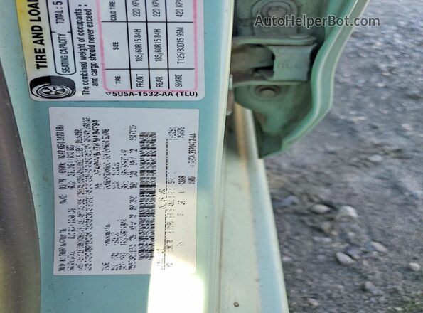 3FADP4BJ7KM134794 2019 FORD FIESTA Turquoise Widok komory silnika