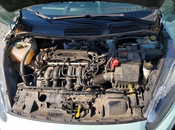 3FADP4BJ7KM134794 2019 FORD FIESTA Turquoise Widok wnętrza z tyłu