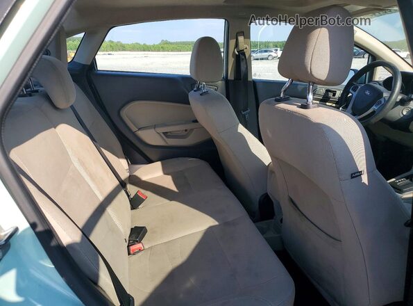 3FADP4BJ7KM134794 2019 FORD FIESTA Turquoise Widok tylnych siedzeń