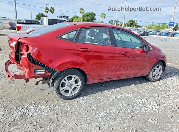 3FADP4BJ8GM182795 2016 FORD FIESTA Red უკანა მარჯვენა