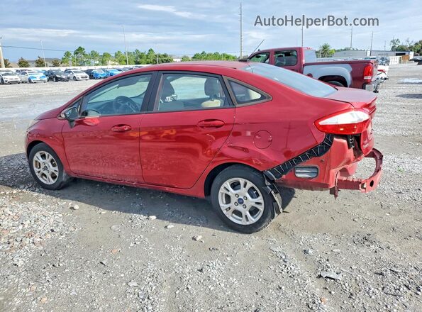 3FADP4BJ8GM182795 2016 FORD FIESTA Red უკანა მარცხენა