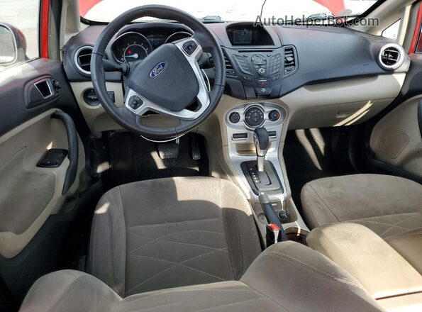 3FADP4BJ8GM182795 2016 FORD FIESTA Red წინა პანელის ხედი