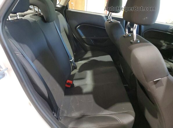 3FADP4BJ8GM206626 2016 FORD FIESTA White უკანა სავარძლების ხედი