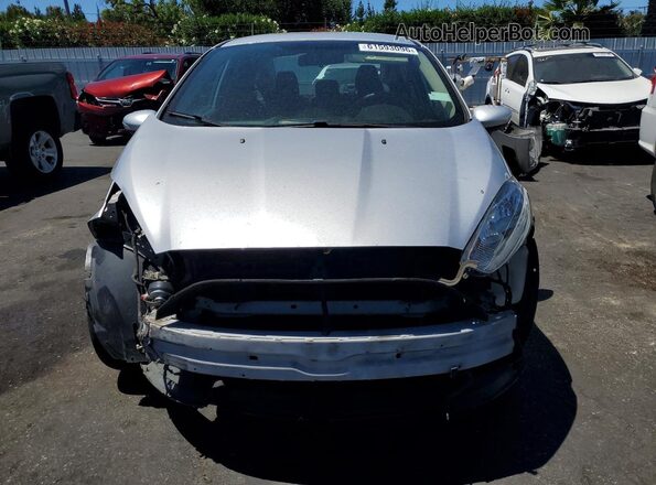 3FADP4BJ8HM143450 2017 FORD FIESTA Silver Դիմացի տեսք