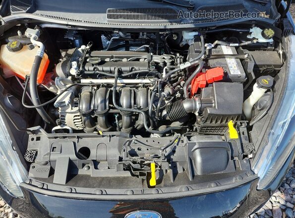 3FADP4BJ8KM111329 2019 FORD FIESTA Black Вид задньої частини салону