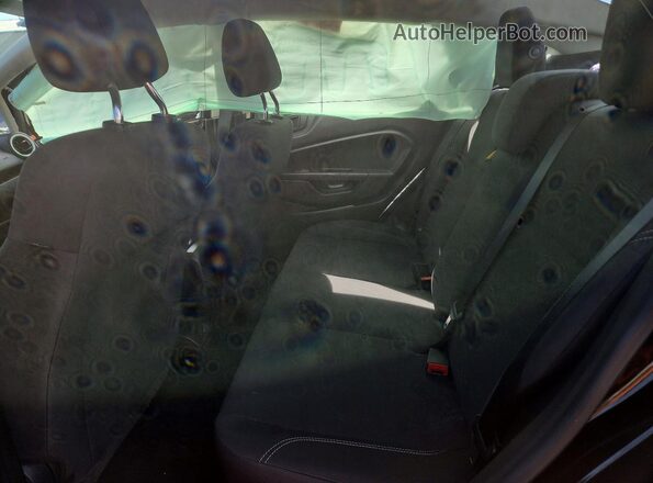 3FADP4BJ8KM111329 2019 FORD FIESTA Black Вид задніх сидінь