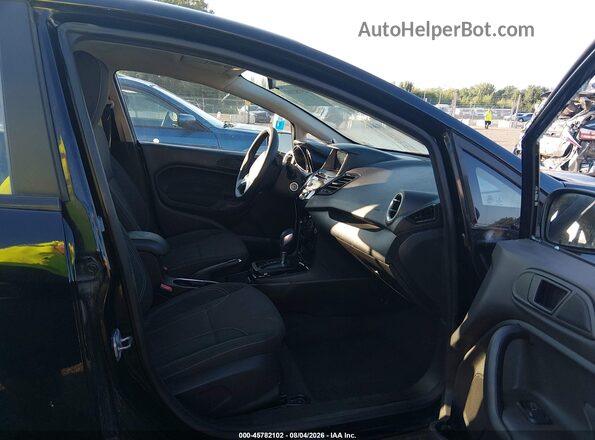 3FADP4BJ8KM150177 2019 FORD FIESTA Черный Вид салона спереди