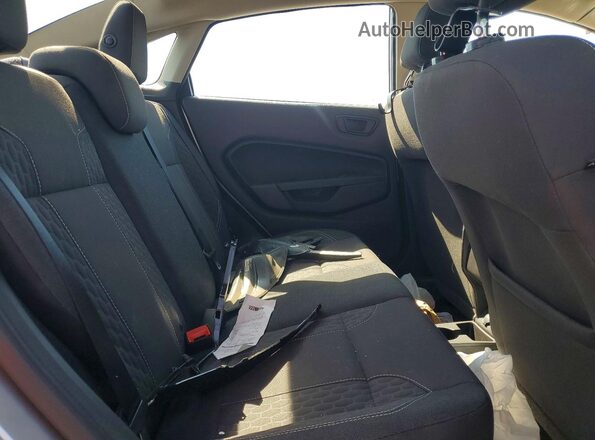 3FADP4BJ8KM154990 2019 FORD FIESTA Silver უკანა სავარძლების ხედი