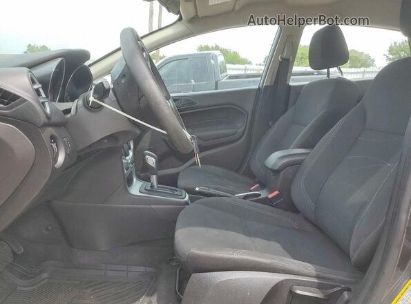 3FADP4BJ8KM161695 2019 FORD FIESTA Gray Widok wnętrza z przodu