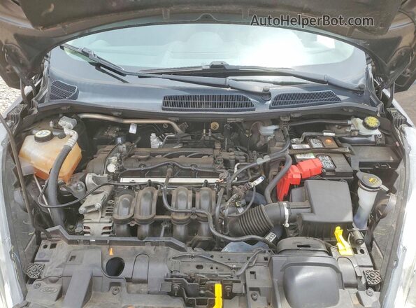 3FADP4BJ8KM161695 2019 FORD FIESTA Gray Widok wnętrza z tyłu