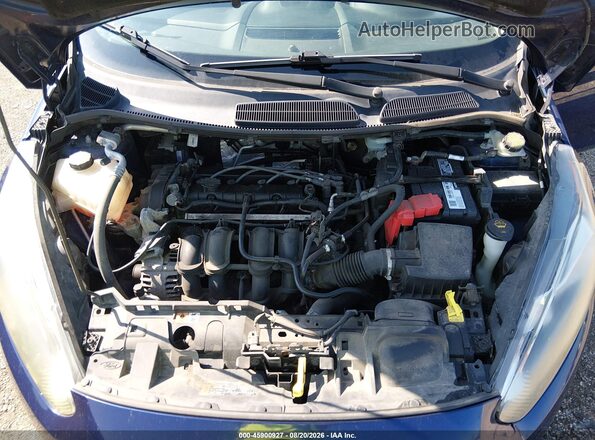 3FADP4BJ9GM158201 2016 FORD FIESTA Dark Blue Вид сзади
