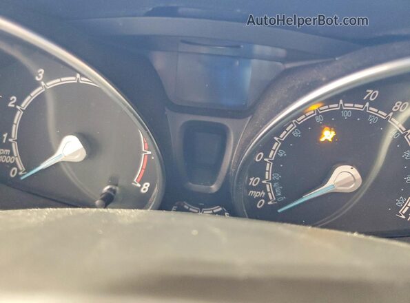 3FADP4BJ9HM131663 2017 FORD FIESTA Silver Instrument cluster view