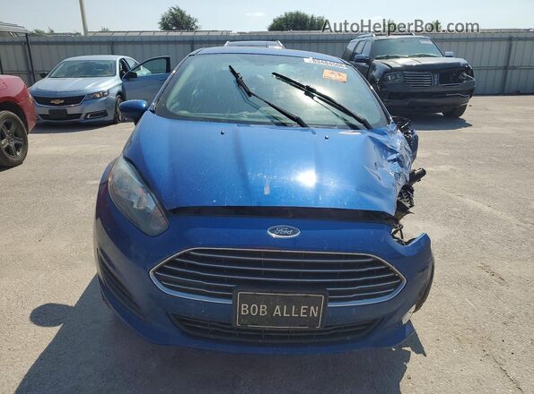 3FADP4BJ9JM132379 2018 FORD FIESTA Blue წინა ხედი