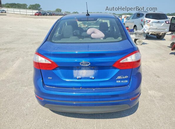 3FADP4BJ9JM132379 2018 FORD FIESTA Blue უკანა ხედი