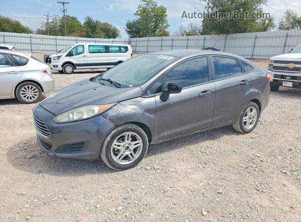 3FADP4BJ9JM136349 2018 FORD FIESTA Gray Trasero izquierdo