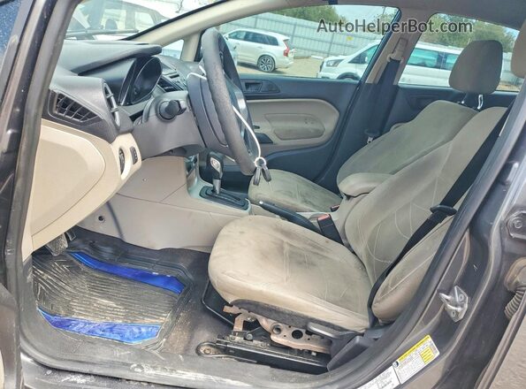 3FADP4BJ9JM136349 2018 FORD FIESTA Gray Vista de la etiqueta del VIN