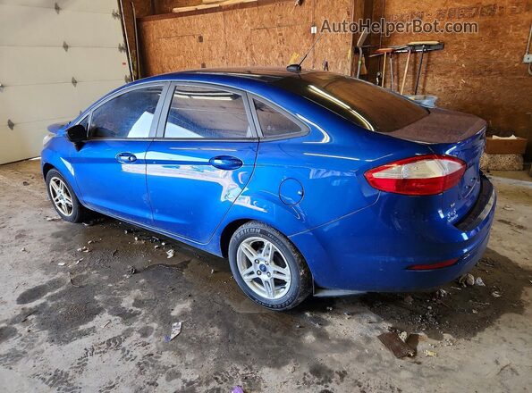 3FADP4BJ9KM142167 2019 FORD FIESTA Синий Задняя левая четверть