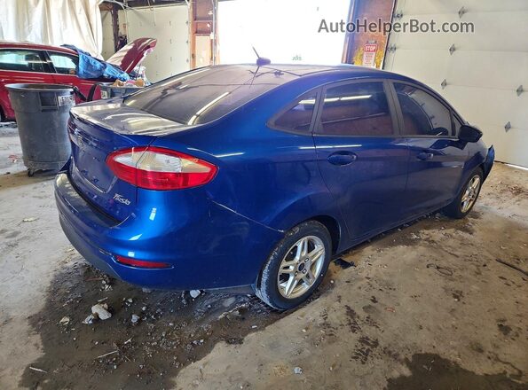 3FADP4BJ9KM142167 2019 FORD FIESTA Синий Задняя правая четверть