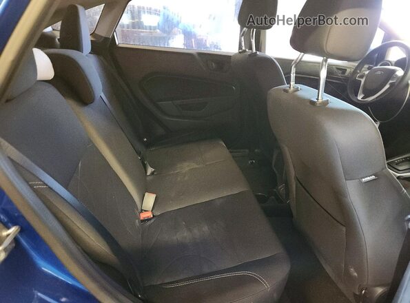 3FADP4BJ9KM142167 2019 FORD FIESTA Синий Вид задних сидений